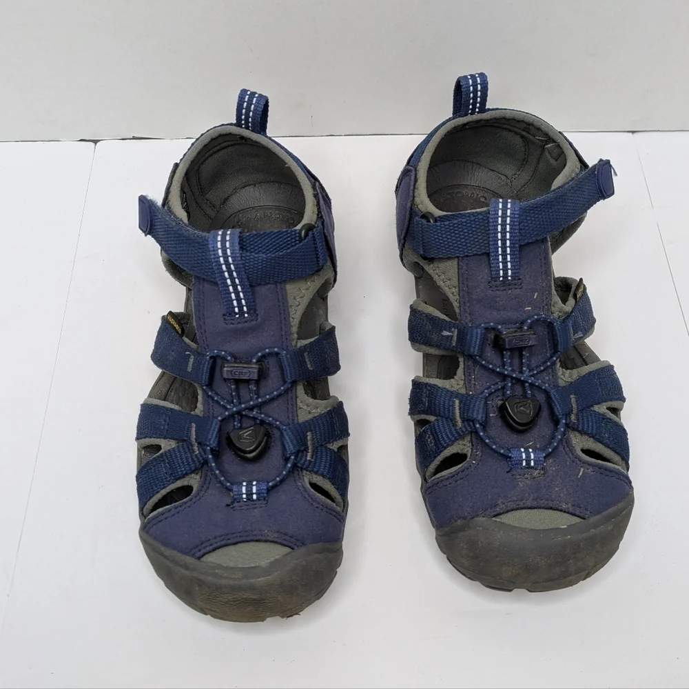 Keen Blue Sandal Water Hiking Shoe 3Y